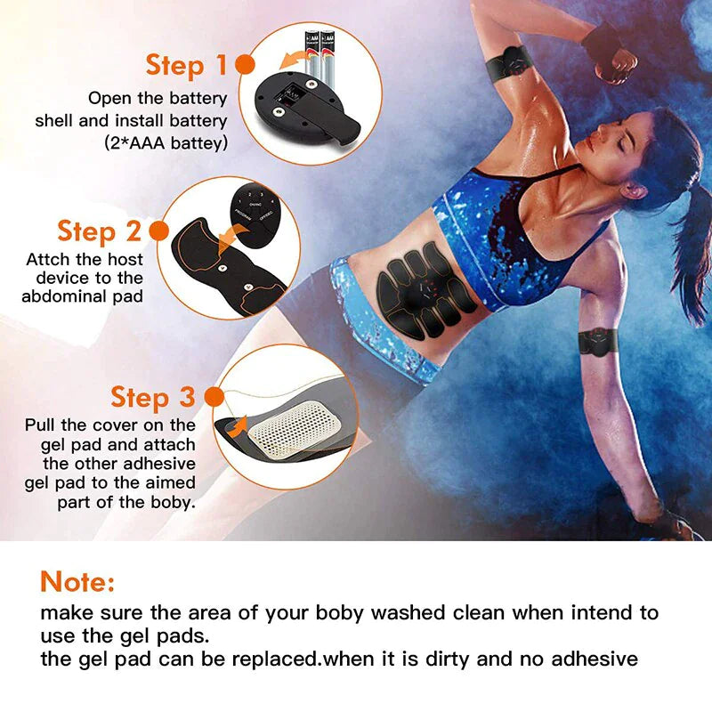 Wireless EMS Abdominal Muscle Toner