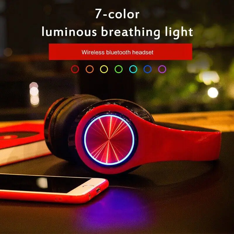 Foldable Wireless Bluetooth Headphones