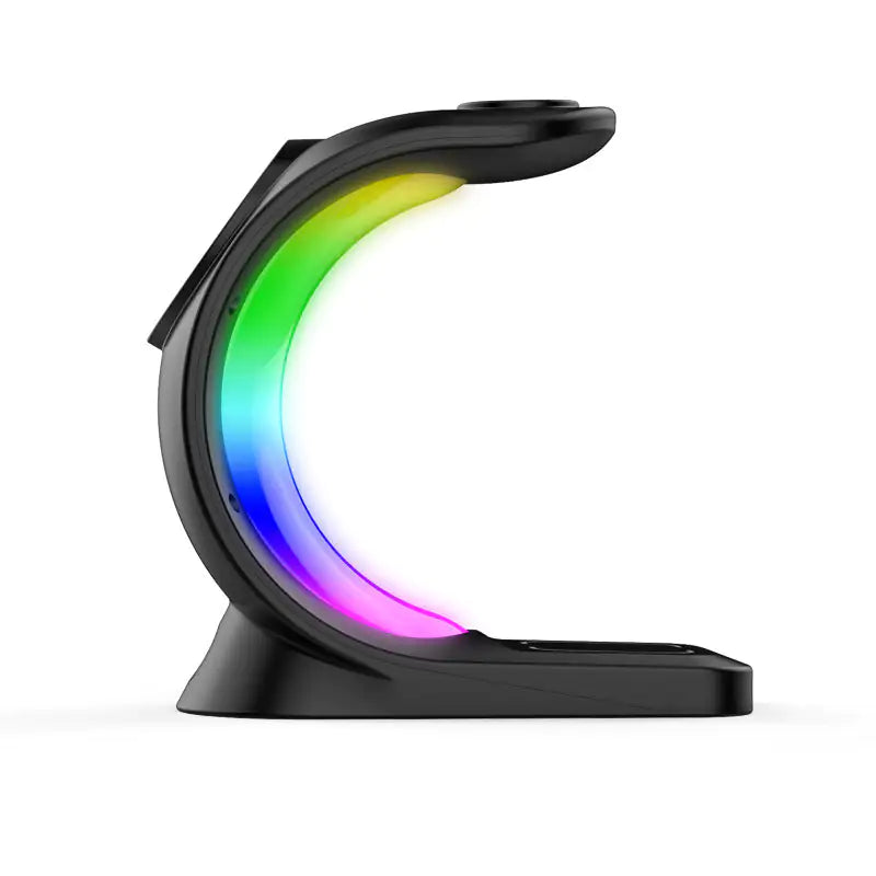 4-in-1 Magnetic Wireless Fast Charger with Atmosphere Light