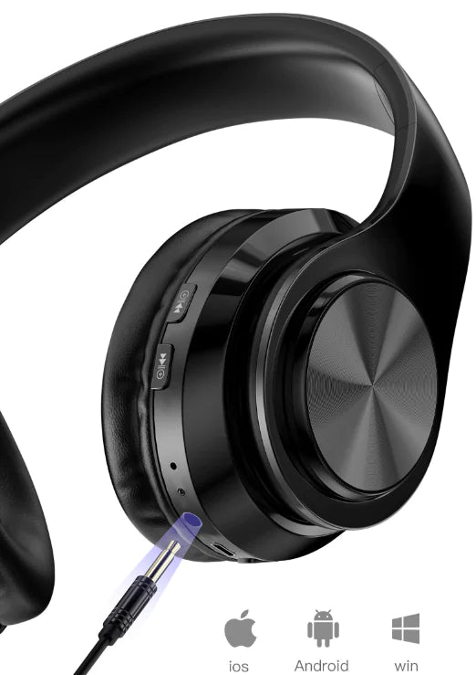 Foldable Wireless Bluetooth Headphones