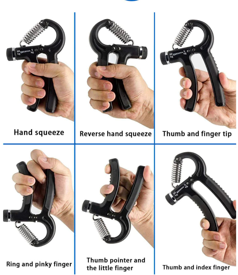 Hand Grip Strength Power Trainer Gripper Strengthener