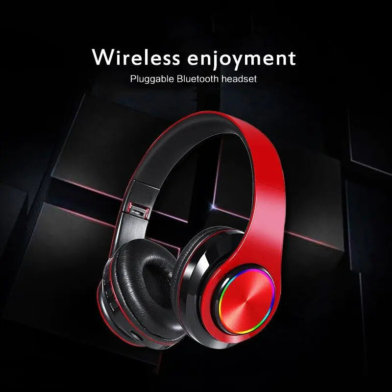 Foldable Wireless Bluetooth Headphones