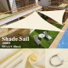 160GSM Waterproof Awning Sunshade Sun Shade Sail For Outdoor Garden Beach Camping Patio Pool Sun Canopy Tent Sun Shelter