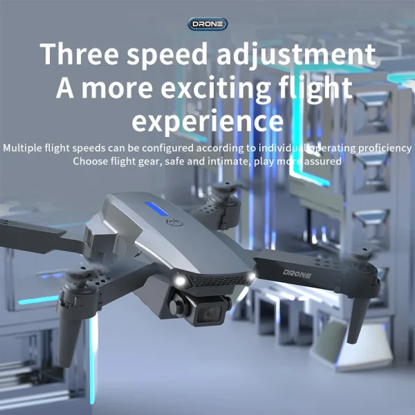 E88 Professional Wide Angle RC Drone with HD 4K Camera Foldable Helicopter Aircraft