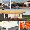 160GSM Waterproof Awning Sunshade Sun Shade Sail For Outdoor Garden Beach Camping Patio Pool Sun Canopy Tent Sun Shelter