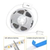 Hand Sweep LED Strip Lights 1M 2M 3M 4M 5M 10M LED Strip with Hand Sweep Motion Sensor Switch for Kitchen Stairs Wardrobe