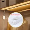 Hand Sweep LED Strip Lights 1M 2M 3M 4M 5M 10M LED Strip with Hand Sweep Motion Sensor Switch for Kitchen Stairs Wardrobe