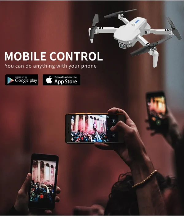 E88 Professional Wide Angle RC Drone with HD 4K Camera Foldable Helicopter Aircraft