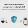 Sf9ea2845523444638d4be0a631e3fcd1m.webp Lenovo Portable Waterproof Remote Monitoring Mini Camera - 4K HD WiFi IP AP New Smart Home Camcorder Surveillance Security Cam